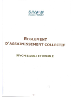 SIVOM Règlement d’assainissement collectif